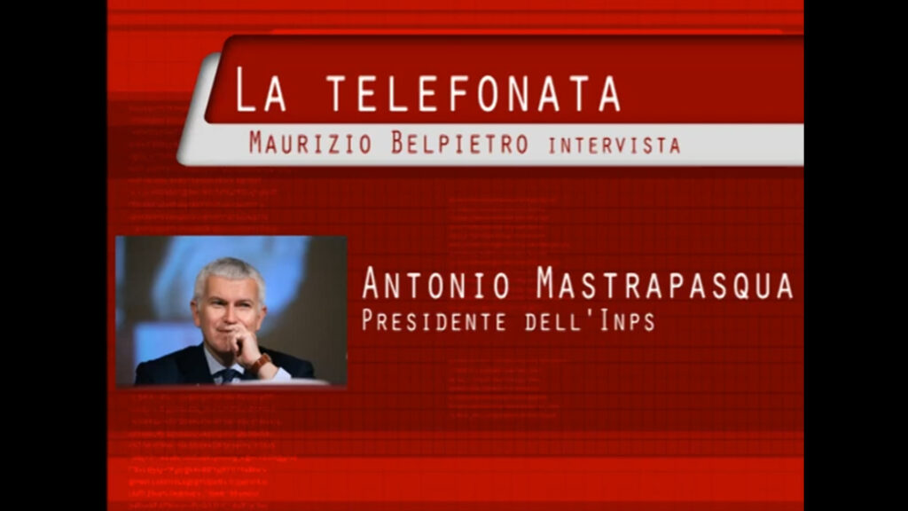 Intervista Antonio Mastrapasqua | La Telefonata