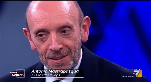 Le risorse dell’INPS – Antonio Mastrapasqua a “Non è l’Arena”