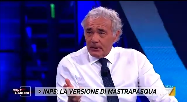 Massimo Giletti: “Mi scuso” – Antonio Mastrapasqua a “Non è l’Arena”